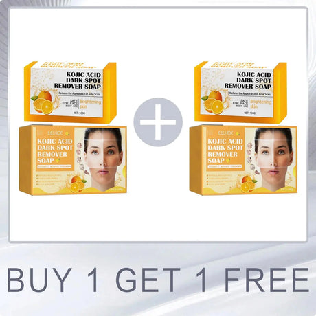 EELHOE Kojic Acid Soap Cleaning Even Skin Skin Brightener Oil Control Nourishing Hydration Skin Care Natural Turmeric Soap 100g