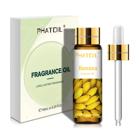 PHATOIL 1/3/9pcs 10ml Fruit Fragrance Oil Peach Strawberry Passion Fruit Cherry Mango Watermelon Apple Aroma Fragrance Oils