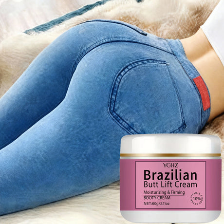 Butt-Lifting Cream, Containing Vitamin E - Instant Butt-Lifting and Firming Massage Gel, Suitable for All Skin Types, Moisturizing and Plumping Cream, Specifically Designed for Butt Shaping and Care