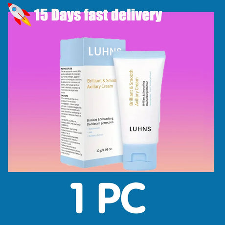 Underarm odor removal and purification whitening cream is suitable for dark skin, brightening, deodorizing, and smoothing