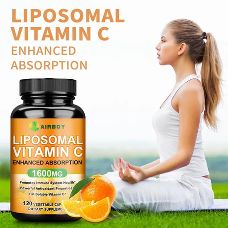 Liposomal Vitamin C - Immune Support, Promotes Collagen Production, Promote Fat dissolving, Antioxidant