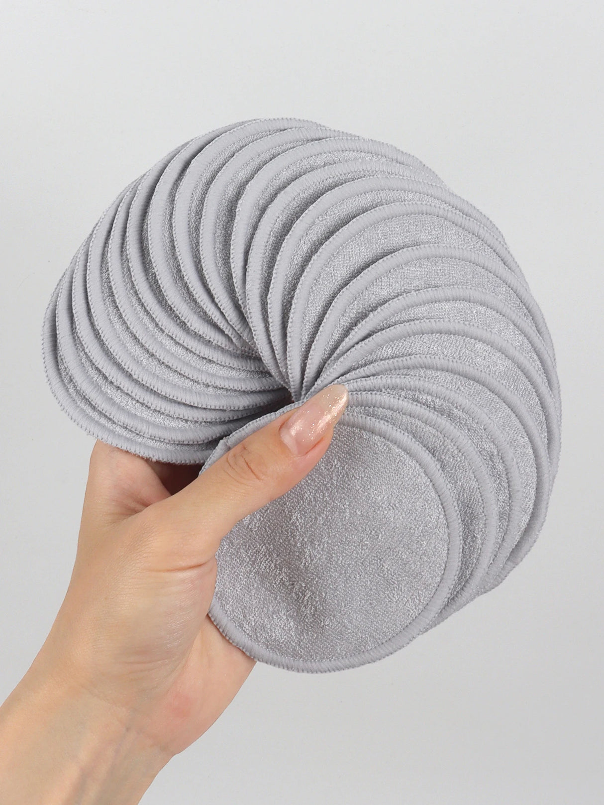 5/10/20 Pack Reusable Makeup Remover Pads Washable Face Cleansing Puff Cloth Clean Sponge Liquid Cream Tools Cosmetic Remover