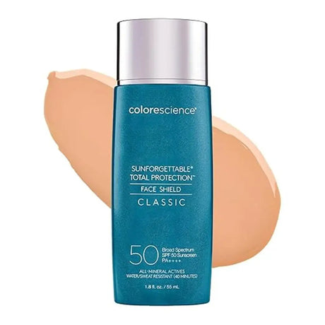 Colorescience Sunforgettable Total Protection Foundation Makeup with SPF - Natural Tinted Moisturizer for All Skin Types