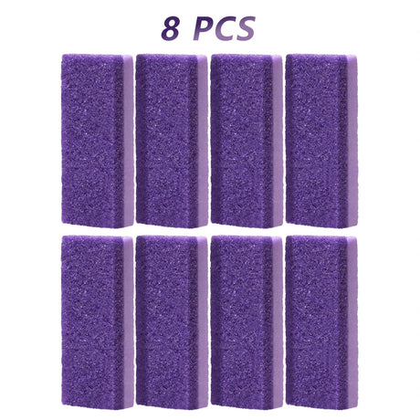 LULAA 1/10Pcs Foot Scrub Stone Double-Sided Pedicure Stone Foot Scrub Sponge for Removing Calluses and Dead Skin from The Feet