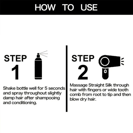 Leave-In Conditioner Spray with Keratin & Argan Oil - Deep Hydration for Curly/Color-Treated Hair - Frizz Control & Shine Enhanc