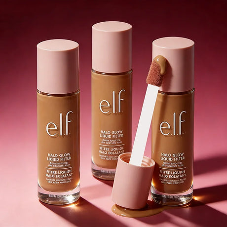 Elf Liquid Foundation Naturally Covers Flaws Waterproof Oil