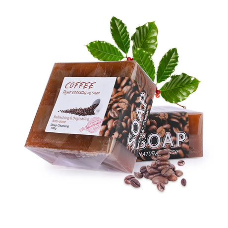 Turmeric Soap with Plant Essential Oils, Handmade Cleansing Bar for Face & Body, Ginger-Infused Traditional Formula
