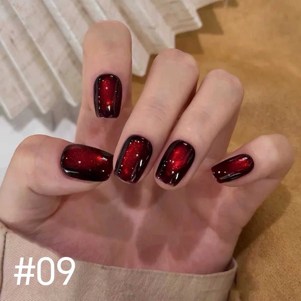 12ml 1-21pcs Brown Gold Cat Eye Gel Nail Polish Hot Selling Winter Whitening Magnet Gel Polish Gold Nails Nail Supplies Nail Art