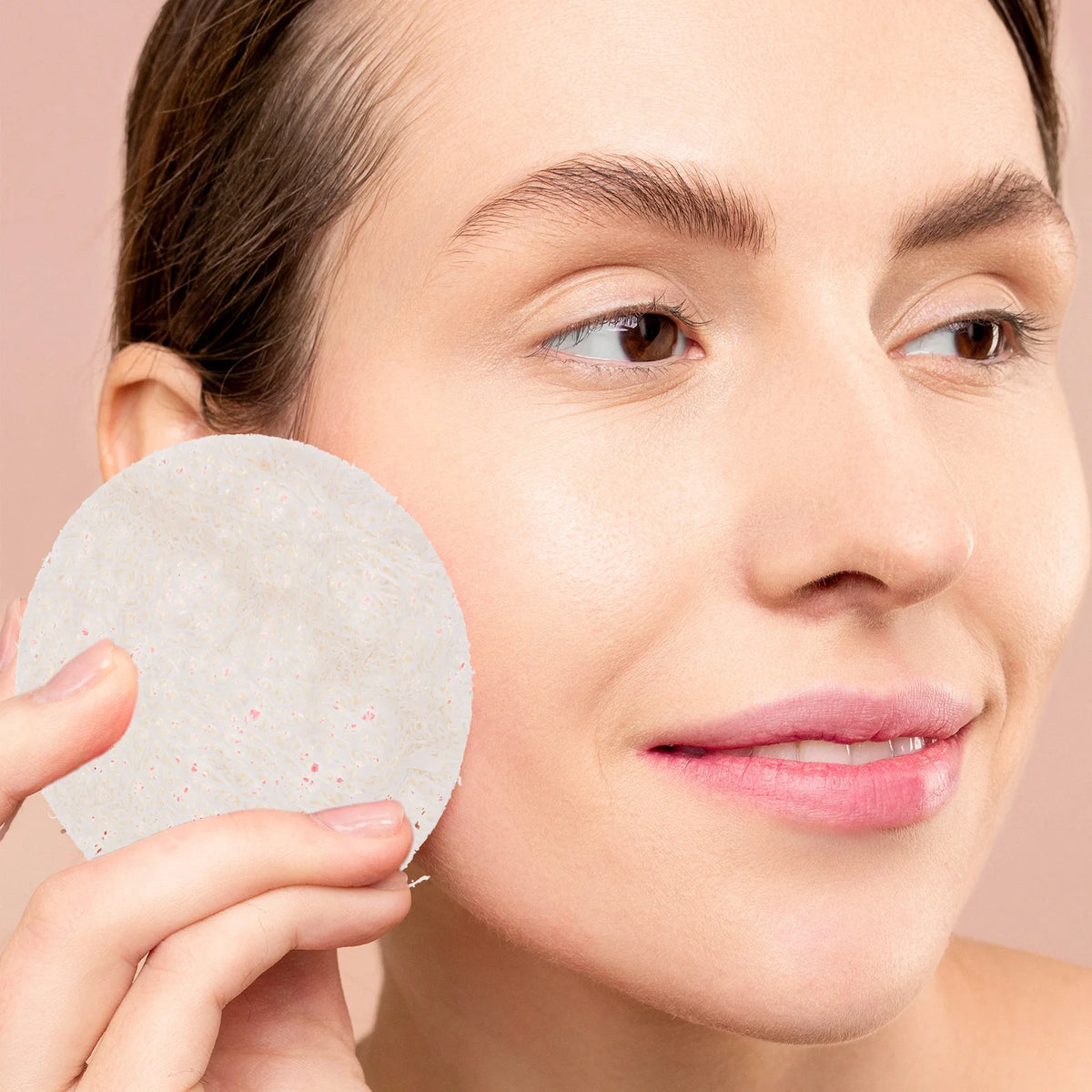 18Pcs Natural Loofah Sponge Exfoliating Face Scrubber Body Wash Pads Bath Brush Sponges Facial Cleanser Skincare Tools Body