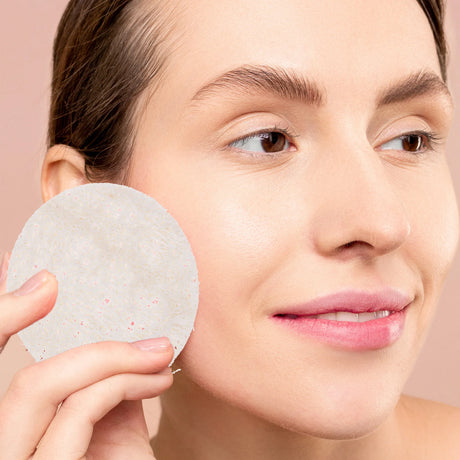18Pcs Natural Loofah Sponge Exfoliating Face Scrubber Body Wash Pads Bath Brush Sponges Facial Cleanser Skincare Tools Body