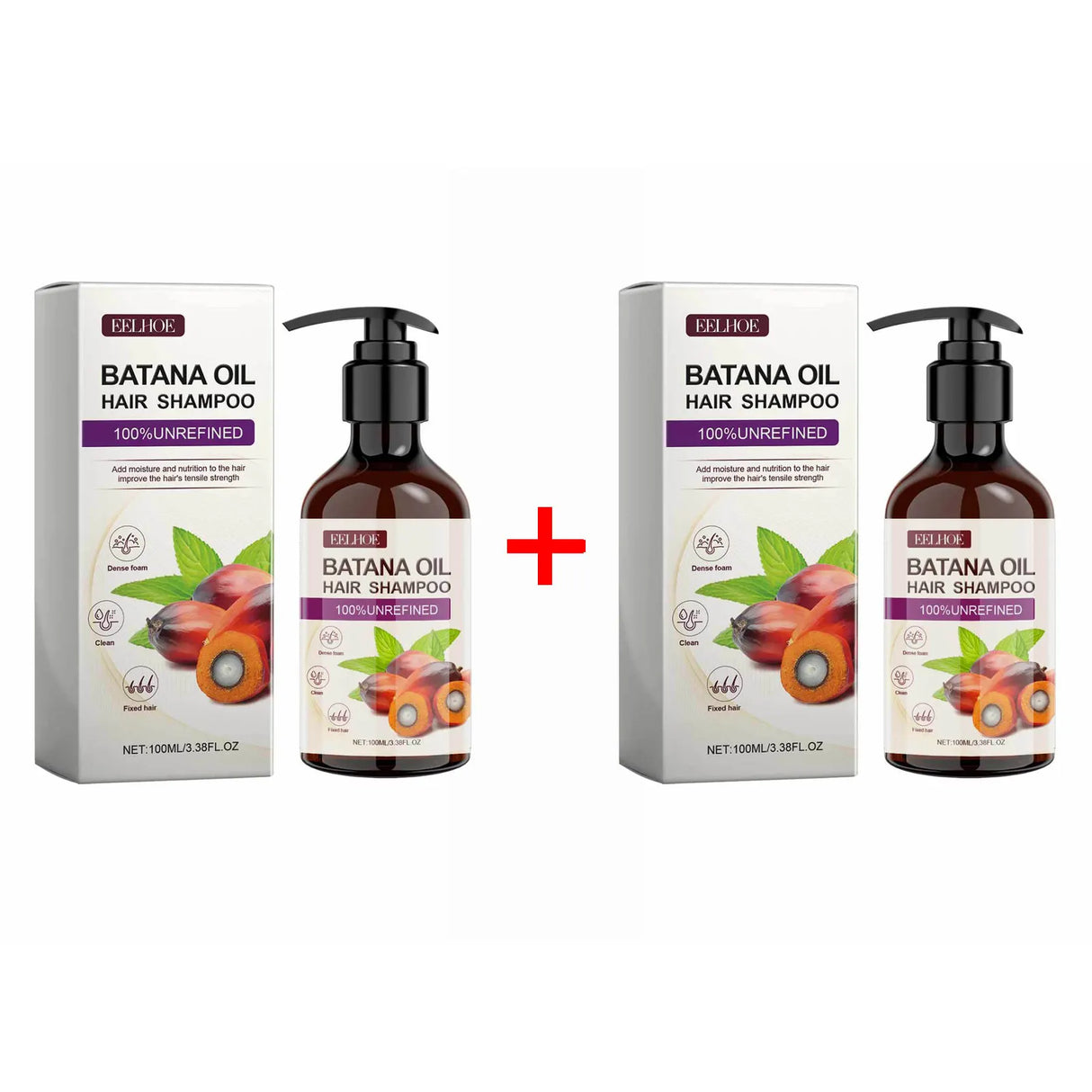 Shampoo And Conditioner Sets Batana Oil For Hair Deep Moisturizing Repair Damaged Hair Treatment Anti Hair Loss Cleansing Care