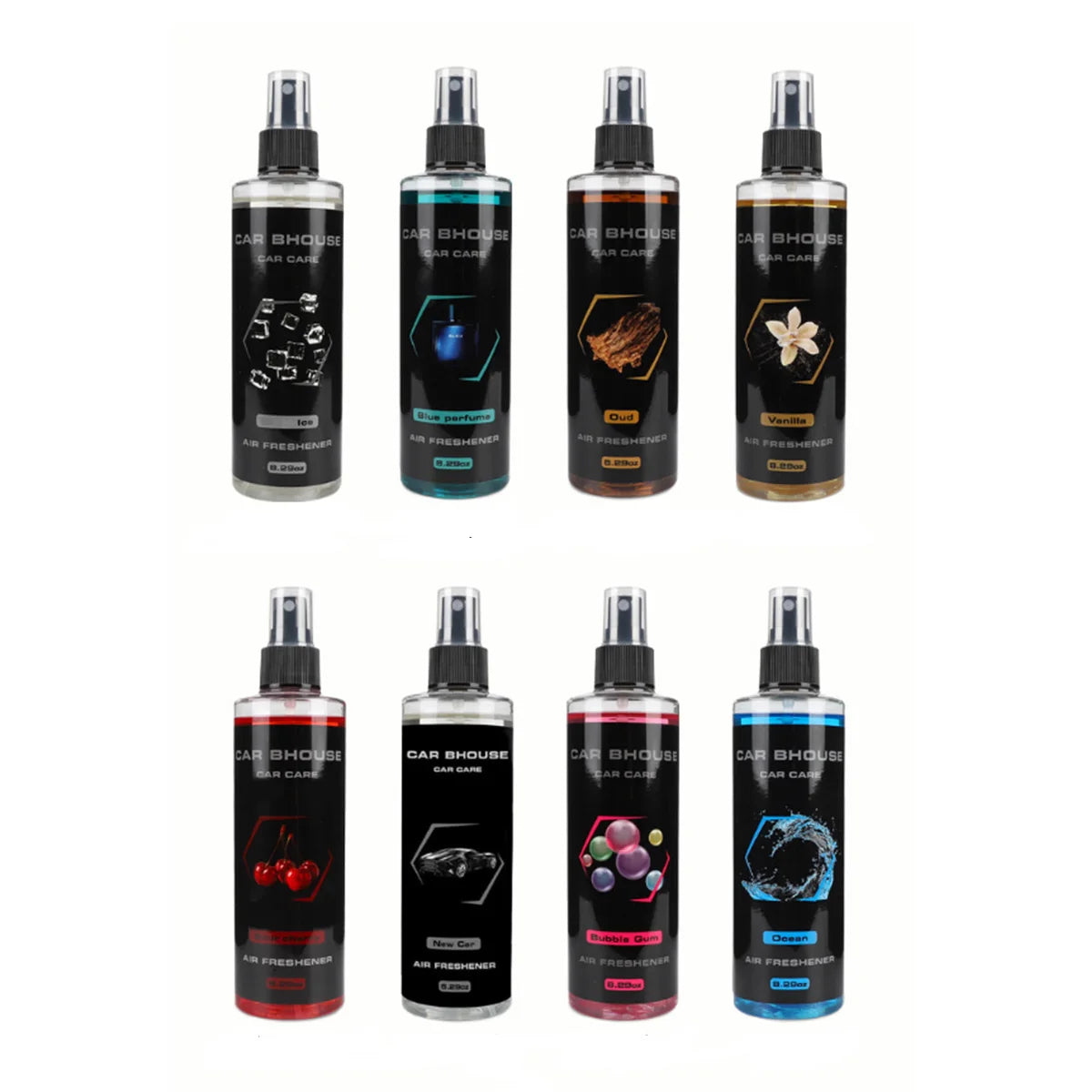 245ml car home fragrance hand spray perfume air freshener bathroom diffuser air purification deodorization