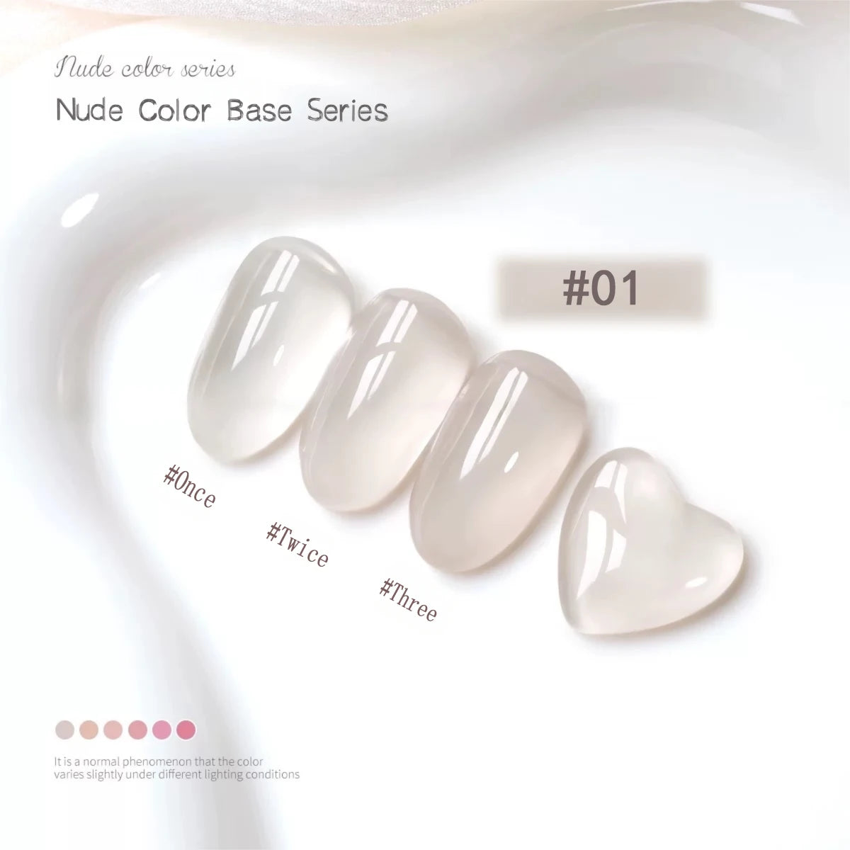 MIANEL 10ML Pure Desire Blush Jelly Gel Nail Polish 2026 New Ice Clear Nude Clear Nail Polish Pink Nails 1-9pcs