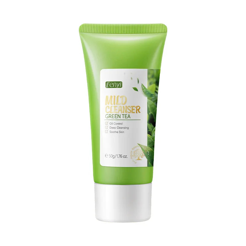 LAIKOU Japan Sakura Cleanser Gentle Deep Cleaning Oil Control Moisturizing Shrink Pores Face Skin Care Skin Cleanser 50g