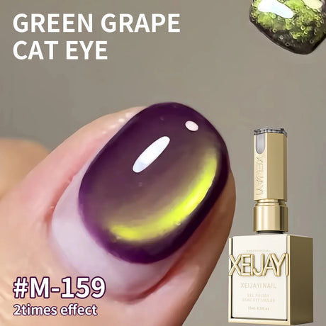 XEIJAYI 15ML Cat Eye Nail Polish Gel Phototherapeutic Gel Soak Off Nail Magnetic Gel Polish Nail Art DlY For Salon At Home