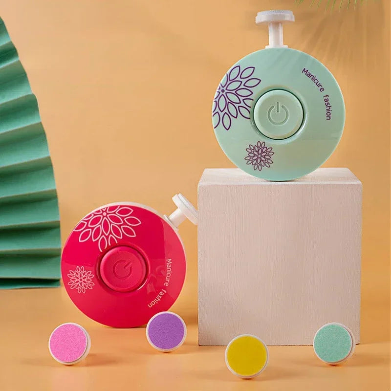 Electric Baby Nail Trimmer Kid Nail Polisher Tool Baby Nail Clipper Cutter for Newborn Baby Hygiene Kit Infant Manicure Scissors