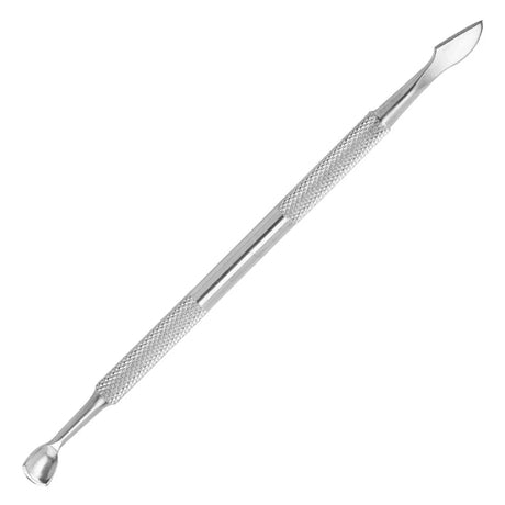 Nail Circle Beveled Head Stainless Steel Cuticle Pusher Nail Art Sanding Tablet Manicure Sticks Tool for Salon Nails Accessories