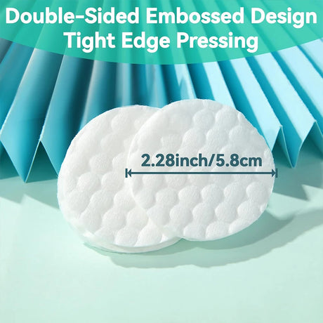 100/200/300/500Pcs/Pack Cotton Rounds Cosmetic Cotton Pads Round Ultra Soft for Makeup Removal Skin Care Facial Cleaning