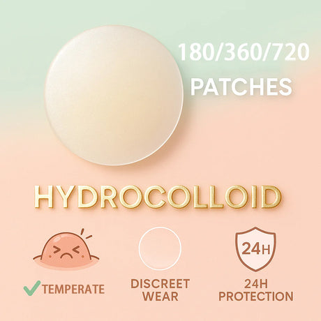 720 Patches / Pack Transparent Hydrocolloid Acne Pimple Patch For Covering Zits and Blemishes Invisibly Spot Sticker