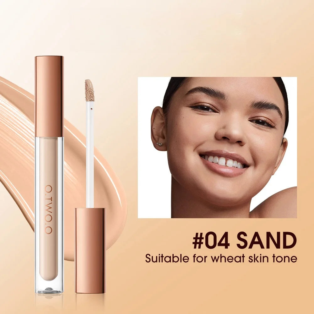 Waterproof Matte Concealer Cream Lightweight Foundation Makeup Base Full Coverage For Face And Dark Circles