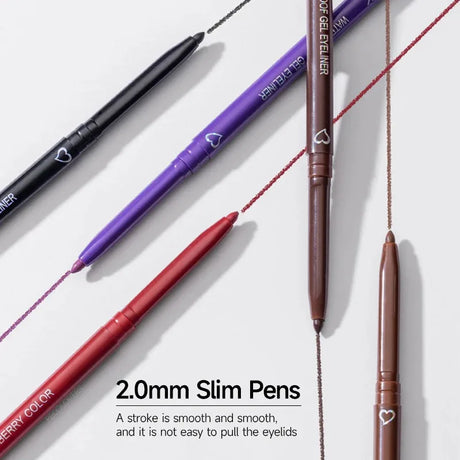Waterproof Matte Eyeliner Pen, Quick Dry, Long-Lasting, Smooth
