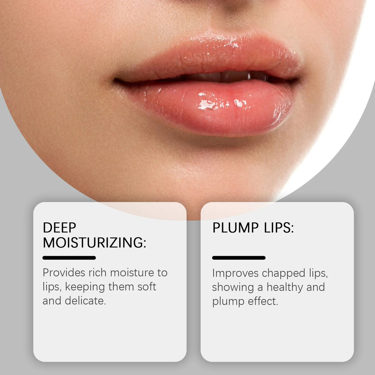 Hyaluronic Acid Moisturizing Lipstick , Refreshing, Hydrating and Preventing Cracking Diluting Lip Lines Daily Care Lip Balm 