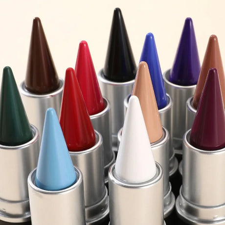Matte Eyeliner Pencil Black White Blue Green Cream Waterproof