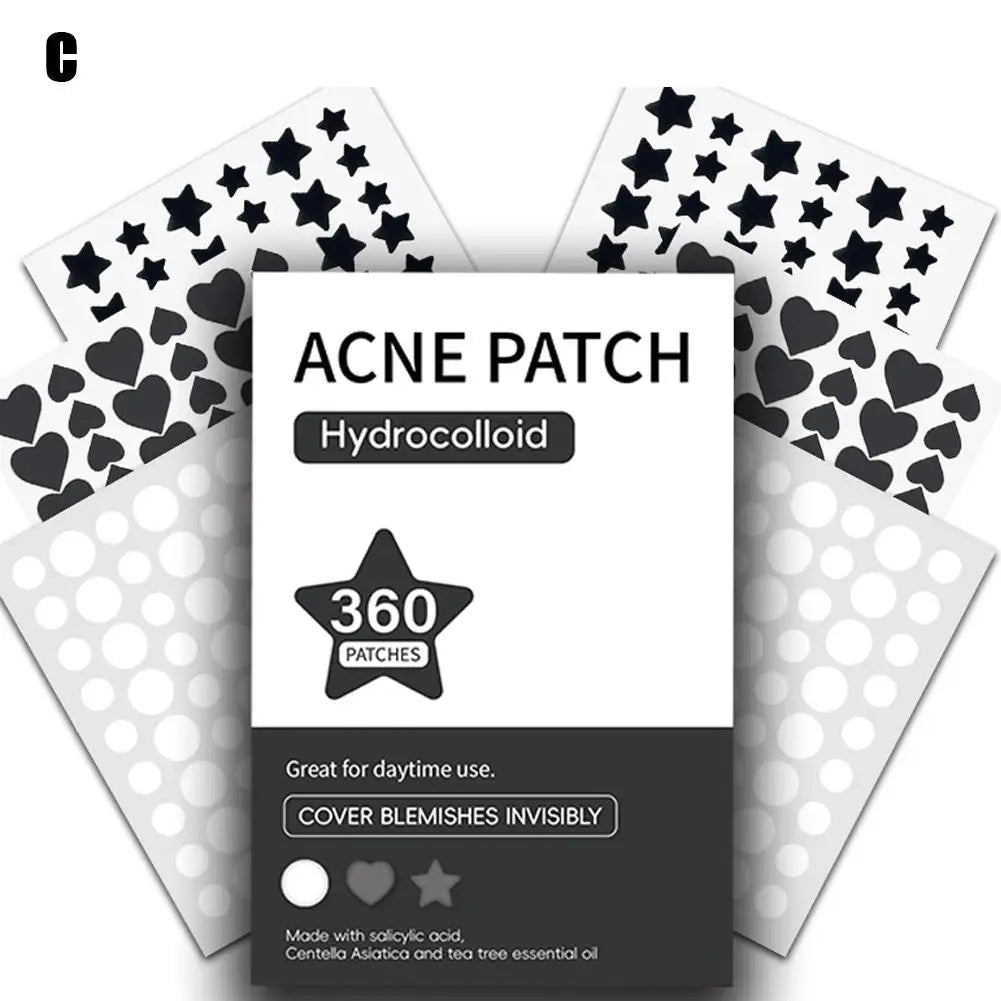 120 Counts Cute Colorful Butterfly Pimple Patches Acne Treatment Stickers Invisible Acne Cover Face Spot Pimple Patch Skin Care