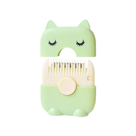 2 In 1 Baby HairCut And Hairdressing Comb Trim Bangs And Broken Hair Bangs Trimmer Manual Portable Children's Hair Clipper