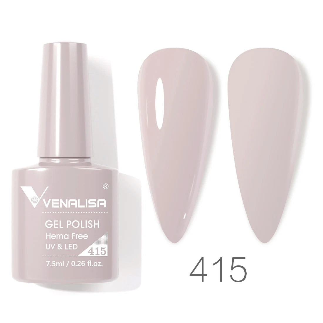 VIP5 Venalisa Nail Gel Polish Jelly Color HEMA/TPO FREE Nude Pink Semi Permanent Soak Off UVLED Gel Polish Sparkle Gel Varnish