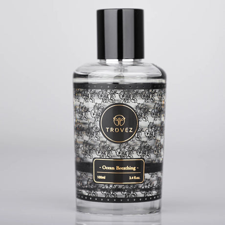 TROVEZ Ocean Breathing 100ml Perfume Elegant Fresh Fragrance Citrus Tone Unisex Perfume Long-lasting Scent Body Spray Scent Gift