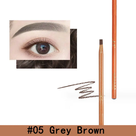 Eyebrow Pen Hard Microblading Brow Definer Enhancers Pencil Waterproof Easy To Apply Makeup Natural Wild Brows Tint