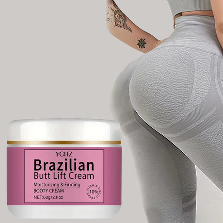 Butt-Lifting Cream, Containing Vitamin E - Instant Butt-Lifting and Firming Massage Gel, Suitable for All Skin Types, Moisturizing and Plumping Cream, Specifically Designed for Butt Shaping and Care