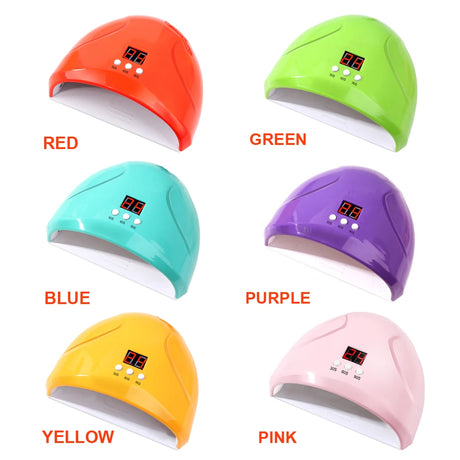 LULAA Portable Nail Lamp Professional Fast Curing Nail Dryer UV LED Nail Light for Acrylic Nails Gel Polish Travel Home