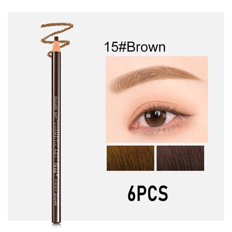 Waterproof Eyebrows Pencil Microblading Peel Off Pull Roll Paper Eyebrow Pencil Set Permanent Makeup Dermatograph Pencil