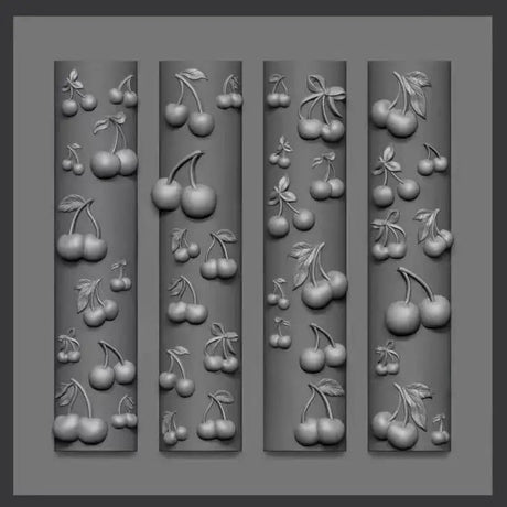 3D Rose Flower Butterfly Silicone Nail Mold Cherry Design DIY Manicure Jewelry Crafts Nail Art Decor Tool