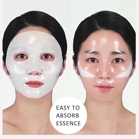 5PCS Collagen Face Masks Deep Hydrating Moisturizing Brightening Firming Skin Facial Masks Split Sheet Mask Korean Skin Care