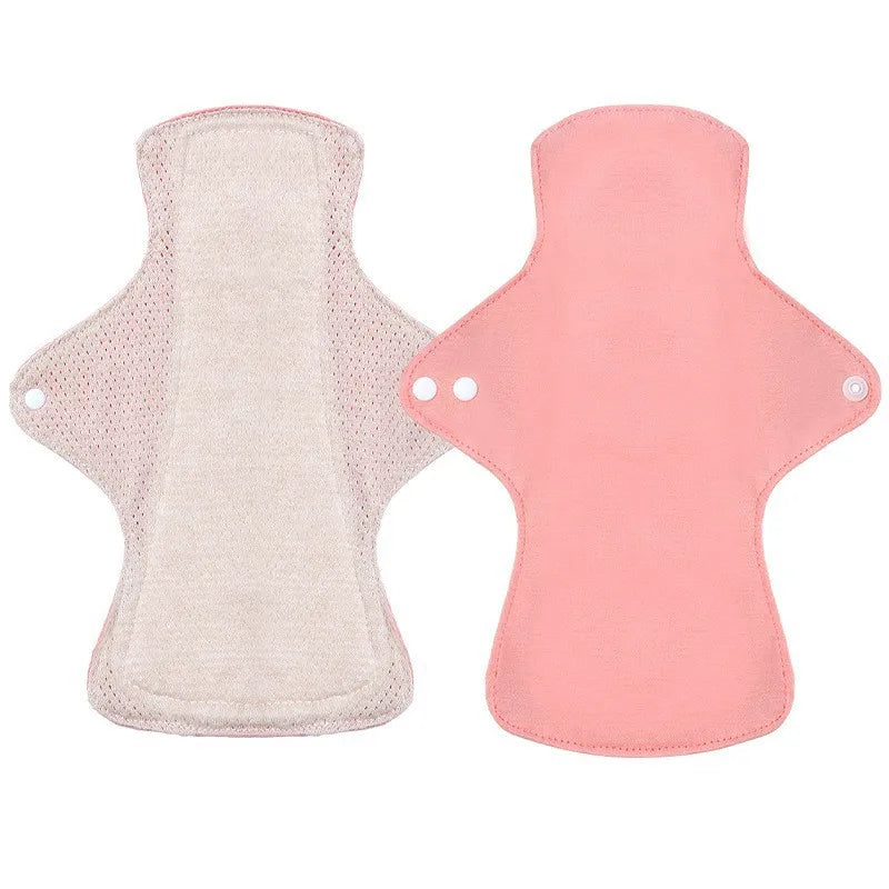 2pcs Breathable Panty Liner Feminine Reusable Sanitary Pads Period Panties Leakproof Cotton Pad Washable Daily Pads 2 Sizes