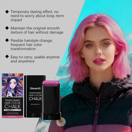 Diy Temporary Hair Dying Cream Stick 5 Shades Easy To Wash Quickly Coloring Salon Care Product Long Lasting Chalk Hair Color Wax