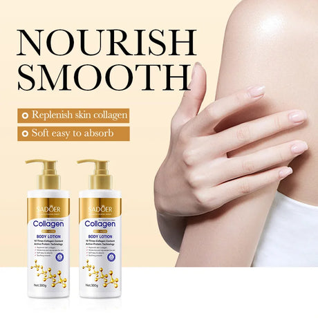 Collagen Body Lotion for Firming & Hydration - Intense Moisturizer Anti-Aging Skin for Dry, Sagging Skin, Nourishment 300g/pc