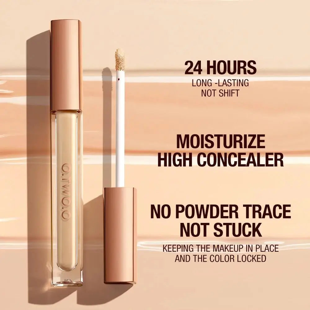Waterproof Matte Concealer Cream Lightweight Foundation Makeup Base Full Coverage For Face And Dark Circles