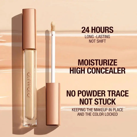 Waterproof Matte Concealer Cream Lightweight Foundation Makeup Base Full Coverage For Face And Dark Circles