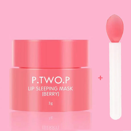 3g South Korea Lip Sleep Mask Night Sleep Maintenance Moisturizing Lips Gloss Tinted Nourishing Lips Care Cherry Lip Balm