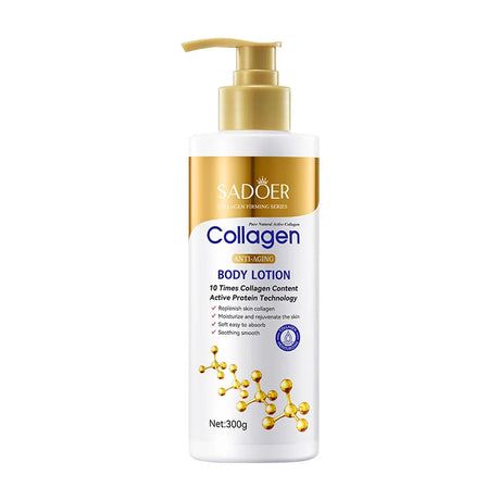 Collagen Body Lotion for Firming & Hydration - Intense Moisturizer Anti-Aging Skin for Dry, Sagging Skin, Nourishment 300g/pc