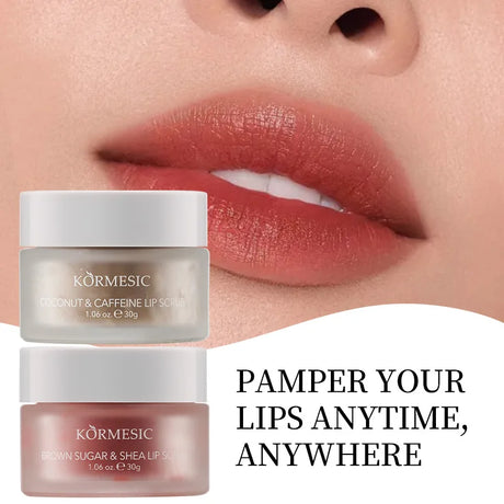Moisturizing Anti-Chapped Lip Scrub, Brightens, Whitens, and Softens Lips, Gently Removes Dead Skin and Chapped Skin
