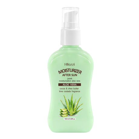 MOISTURIZER AFTER SUN ALOE VERA GEL,Quick absorption, non-greasy texture, post-sun hydration, suitable for both men and women