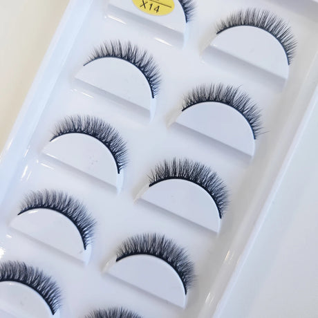33 Style 10/50/100 Boxes 5 Pairs Natural 3D Mink False Eyelashes Makeup Fake Eye Lashes Faux Cils Make Up Beauty Tools Wholesale