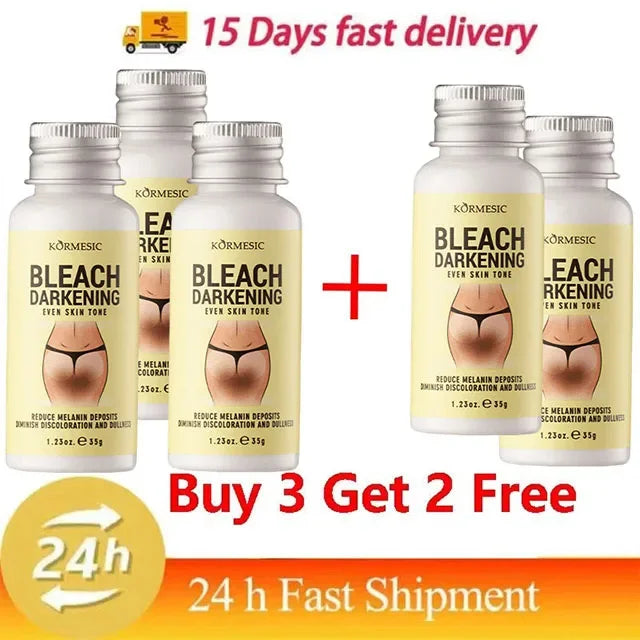 Body Whitening Cream Private Parts Underarm Bleaching Serum Whiten Butt Knee Brighten Inner Thigh Intimate Dark Remove Melanin