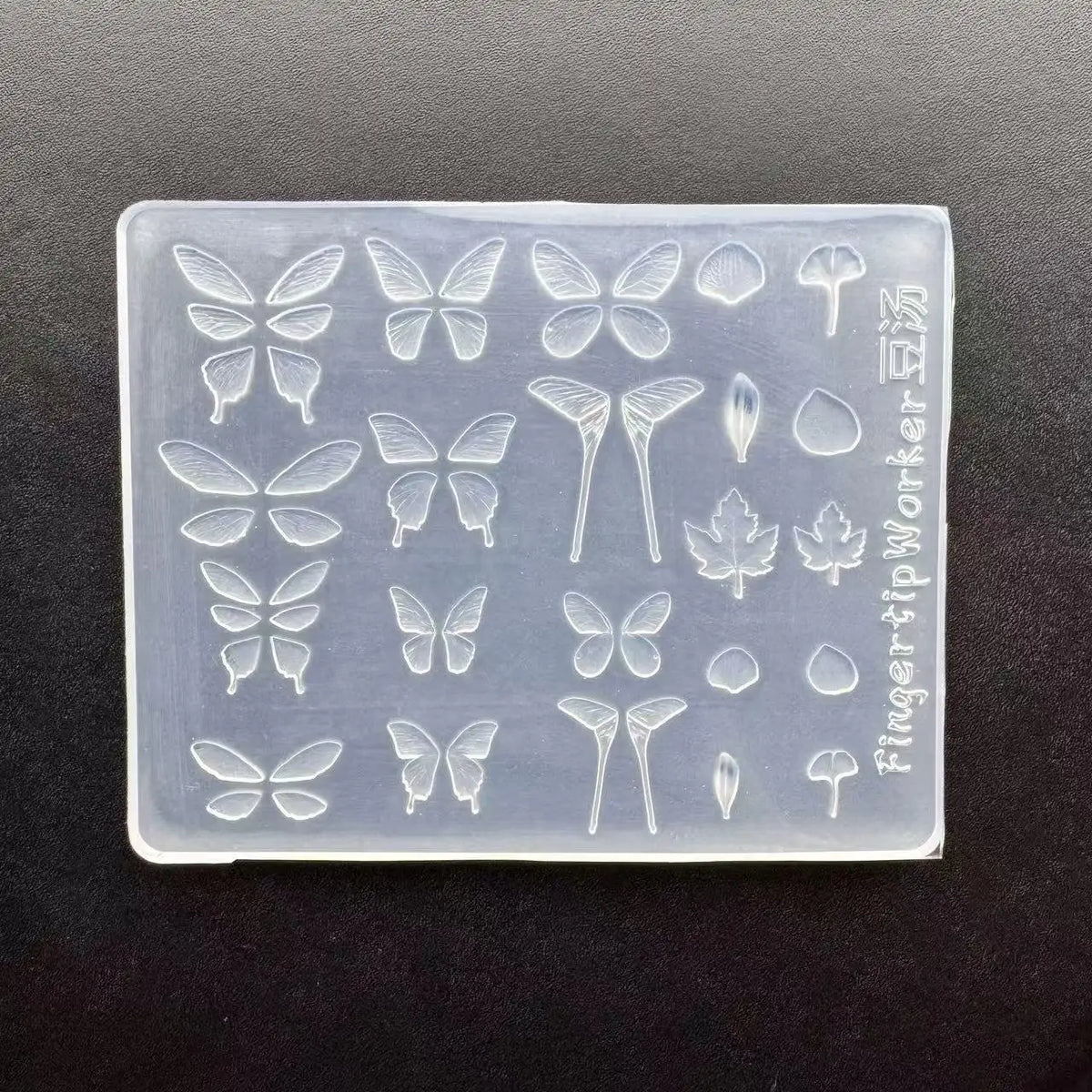 1Pcs Cake Cream Lace Heart Silicone Nail Mold Sweet Y2K Nail Art Decorations Template DIY Design Transparent Manicure Stencils 1