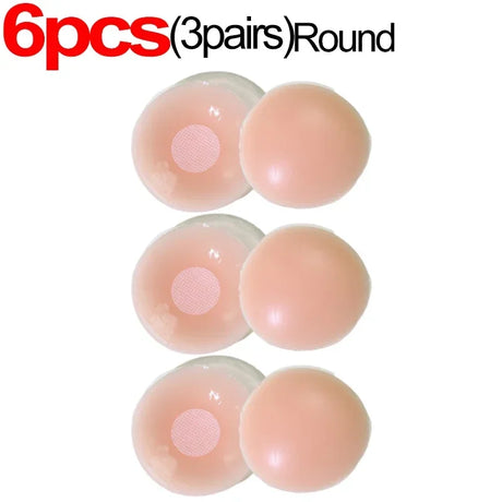 2/20pcs Silicone Nipple Cover Reusable Women Breast Petals Lift Invisible Pasties Bra Padding Stickers Patch Boob Pads Adhesive